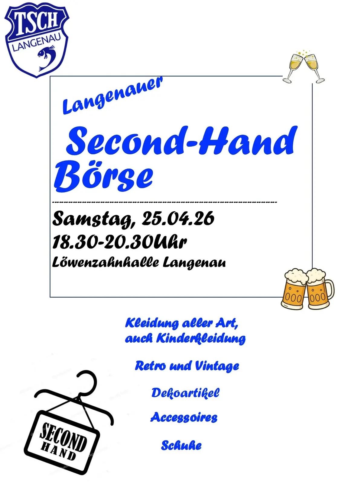 Flyer Mädelsflohmarkt