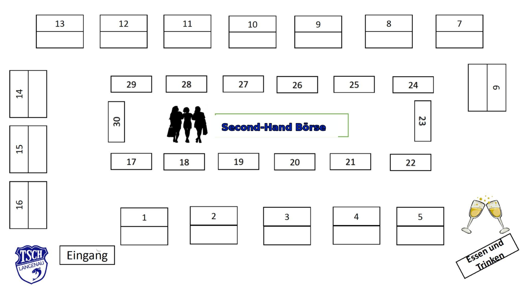Tischplan Kleiderb&ouml;rse